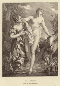 La bagnante da Francois (after) Boucher