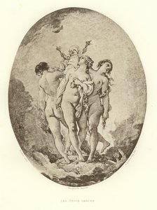 Le tre Grazie da Francois (after) Boucher