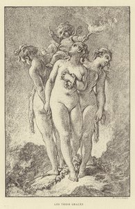 Le tre Grazie da Francois (after) Boucher