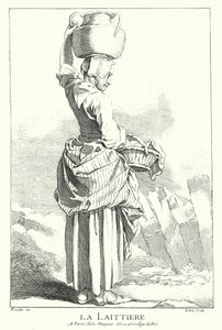 Lattaia (incisione) da Francois (after) Boucher