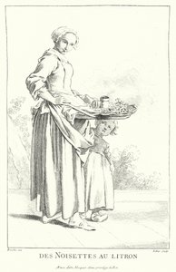 Venditore di noci da Francois (after) Boucher