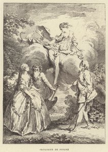 Prologo di Psiche da Francois (after) Boucher