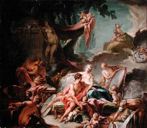 Gli amori degli dei: Marte e Venere