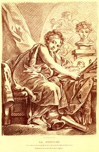 Il dipinto da Francois (after) Boucher