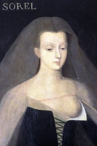 Ritratto di Agnese Sorel da Francois (after) Clouet