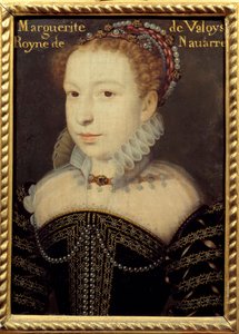 Ritratto di Margherita di Valois (1553-1615) o Regina Margot da Francois (after) Clouet