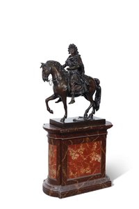 Luigi XIV a cavallo