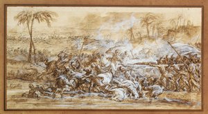 La battaglia delle Piramidi, Napoleone fu vittorioso ... da François André Vincent