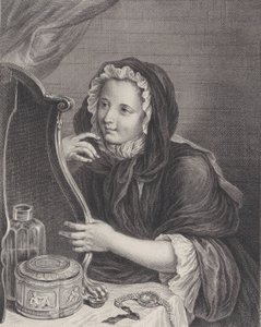 La vedova civettuola, 1724 da Francois Bernard Lepicie