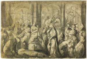 Il sacrificio della figlia di Jeptha