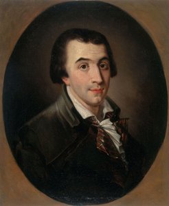 Ritratto di Jacques-Pierre Brissot de Warville 1754-1793, c. 1790 da Francois Bonneville