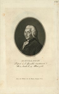 Ritratto di Joseph-Ignace Guillotin 1738-1814, 1796 da Francois Bonneville