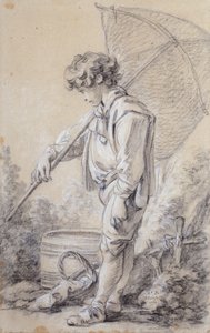 Un ragazzo con una rete da François Boucher
