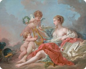 Allegoria della musica da François Boucher
