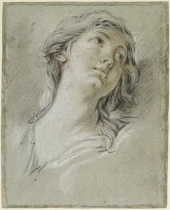 Testa di donna da François Boucher