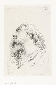 Testa di Cristo da François Boucher