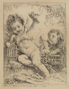 La tortora in gabbia da François Boucher