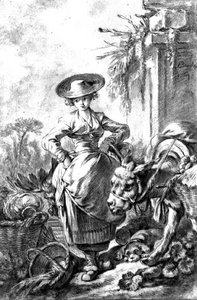 Partenza per il mercato da François Boucher