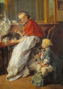 Madre e figlia (dettaglio di 