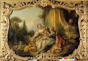 Scena pastorale galante da François Boucher