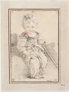 Ragazzo seduto da François Boucher