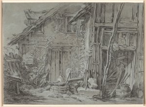 La fattoria diroccata da François Boucher