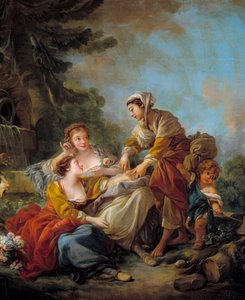 La chiromante da François Boucher