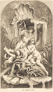 Tritone e ninfa da François Boucher
