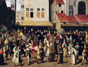 Processione della Lega Santa nel 1590