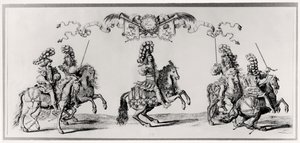 Carrousel per Luigi XIV (1639-1715) c.1662