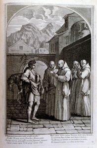 Incisione di Francois Chauveau 1680 