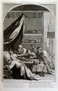 Incisione di François Chauveau 1680 
