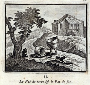 La pentola di terra e la pentola di ferro