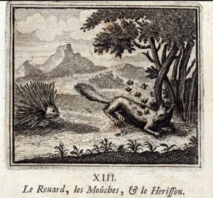 La volpe, le mosche e il riccio
