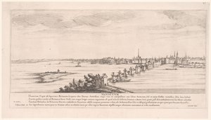 Veduta di Nantes (Vedute fluviali in Francia, serie) da Francois Collignon