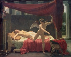 Cupido e Psiche, 1817 da Francois Edouard Picot