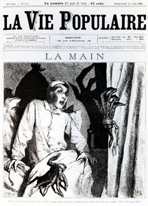 La mano, copertina di 