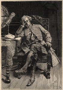 Guy Mannering - illustrazione del XIX secolo per il romanzo di Walter Scott "Guy Mannering o L