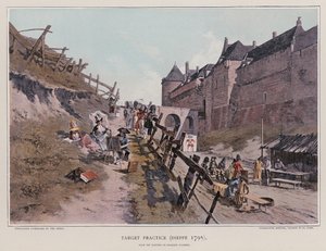 Tiro al bersaglio da Francois Flameng