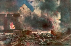 La fattoria Lessard, tra Marizy e Neuilly Saint Front, Francia, 18 luglio 1918 da Francois Flameng