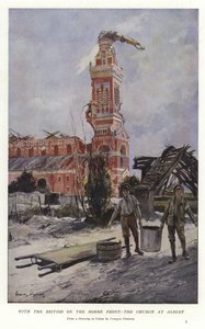 Con i britannici sul fronte della Somme da Francois Flameng