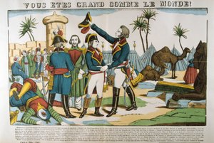 Napoleone e il generale Kleber nella spedizione in Egitto, 1798, c1835