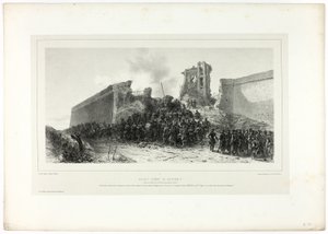Assalto al bastione n.8, da Souvenirs d