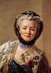 Ritratto di Madame Drouais, nata Anne Francoise Dore da Francois Hubert Drouais