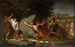 Morte di Caio Gracco (c.159-121 a.C.) 1792-97 da Francois Jean Baptiste Topino Lebrun