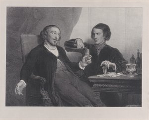Il Vino, 1840 da Francois Joseph Aime de Lemud