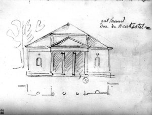 Schizzo architettonico da 