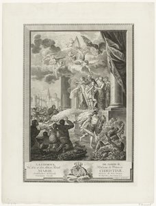 La clemenza di Giuseppe II, inciso da Mathias de Sallieth da Francois Joseph Pfeiffer