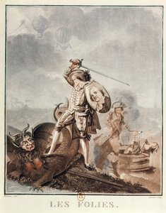 Figaro in combattimento con un