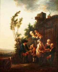 Il venditore ambulante da Francois Louis Joseph Watteau